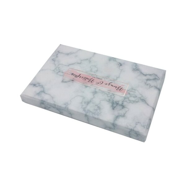 Gift Pink Packing Marble Jewelry Box